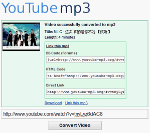 Convert youtube video to mp3 online free