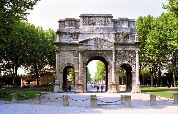 L'Arc de triomphe d'Orange